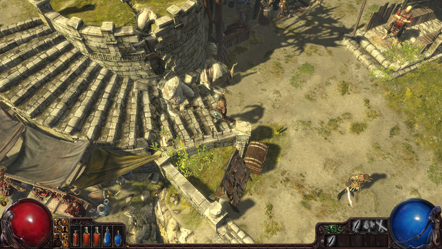 path of exile act 3 town