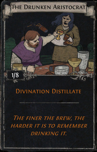 Drunken Aristocrat Card
