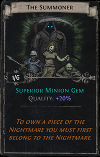 The Summoner Card