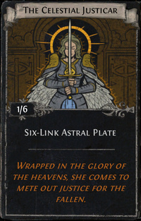 The Celestial Justicar card