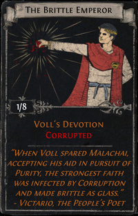 The Brittle Emperor Card